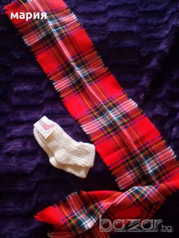 Детско шалче и чорапки от 80те