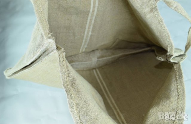 Ленена чанта ръчна изработка, снимка 3 - Чанти - 21955449