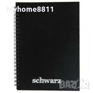 Черна тетрадка с бял химикал, снимка 6 - Ученически пособия, канцеларски материали - 24387232
