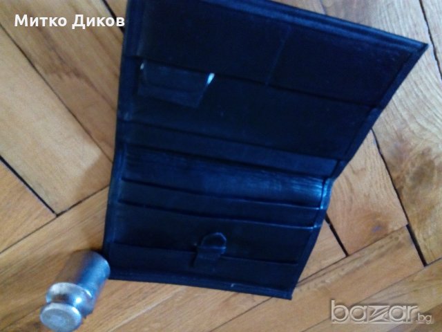 Портфейл естествена кожа соц време 145х100, снимка 3 - Портфейли, портмонета - 20389421