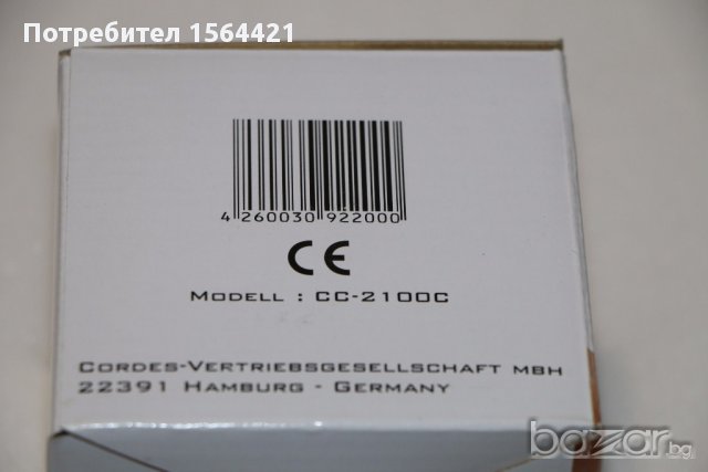 Сензорен кран за вода CORDES, нов, немски, внос от Германия, снимка 3 - Други стоки за дома - 16678337