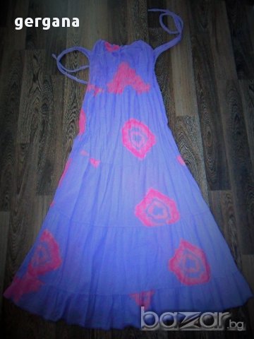 дълга лятна ефирна  рокля размер М, снимка 1 - Рокли - 10435186