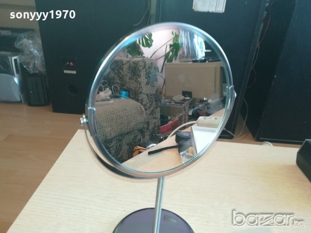 огледало с две лица 33х19х14см-метално-инокс, снимка 9 - Колекции - 21109681
