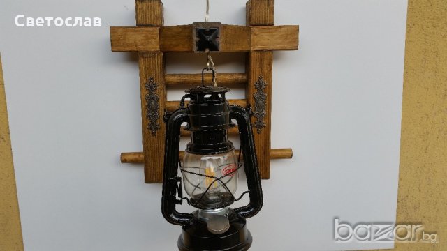Стенна лампа фенер - Ретро аплик винтидж, снимка 2 - Лампи за стена - 21071295