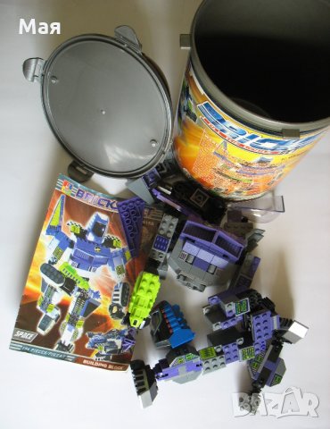 Конструктор - Робот - 194части , снимка 5 - Конструктори - 25453642