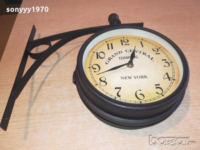 grand central terminal-new york-двоен часовник-внос швеицария, снимка 5 - Колекции - 21178624
