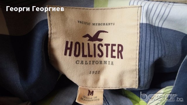 Мъжка риза Holister/Холистър, 100% оригинал, високо качество на използваните материали, снимка 5 - Ризи - 17629298