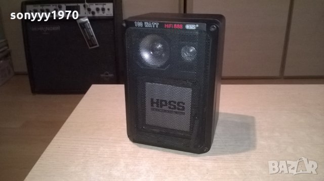 100watt hifi 888-mettal-тонколона-1бр-внос швеицария, снимка 5 - Тонколони - 24235308