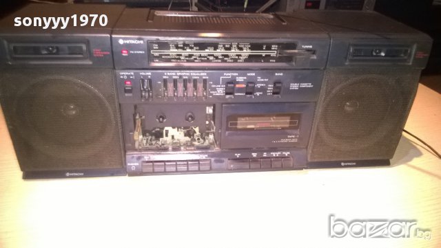 hitachi trk-530e-made in singapore-внос швеицария, снимка 2 - Ресийвъри, усилватели, смесителни пултове - 9909662