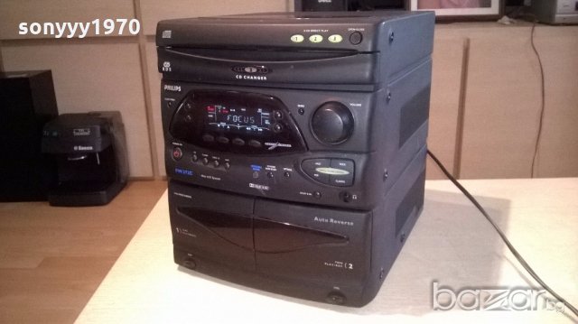 philips fw372c cd/tuner/deck revers-внос швеицария, снимка 3 - Ресийвъри, усилватели, смесителни пултове - 18567234