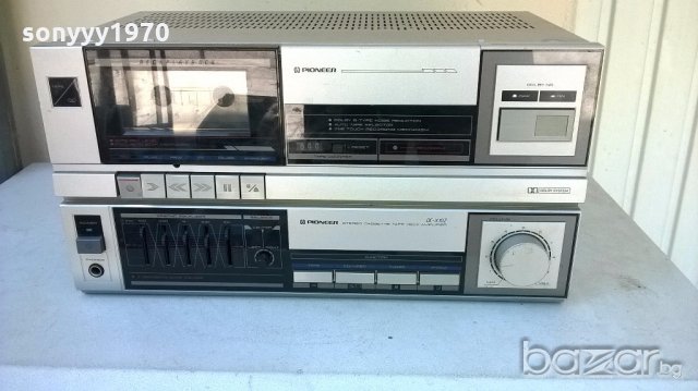 pioneer dc-x10z-amplifier+cassette deck japan- 270w-внос швеицария