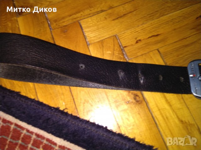 Колан естествена кожа Tommy Hilfiger, снимка 4 - Колани - 24590030
