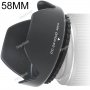 Сенник за обектив на фотоапарат dc-sn hood 58mm Flower Shape Lens Hood Screw Mount Petal Crown, снимка 2