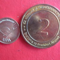 Стар немски жетон монета стари жетони , снимка 2 - Колекции - 26065901