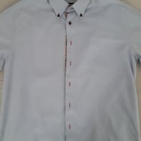 Оригинални мъжки ризи с дълъг  ръкав  MARCO MANZINI и SALVATORE PICCOLO, снимка 2 - Ризи - 20249072