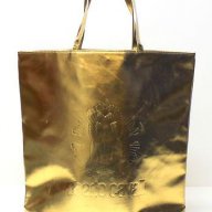 ROBERTO CAVALLI-нова златиста чанта-42 см. х 41 см. & с парфюмна мостра CAVALLI , снимка 2 - Чанти - 16470983