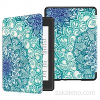 Кожен калъф за Amazon Kindle Paperwhite 4 2018 – Изумрудени илюзии, снимка 2 - Електронни четци - 25836955