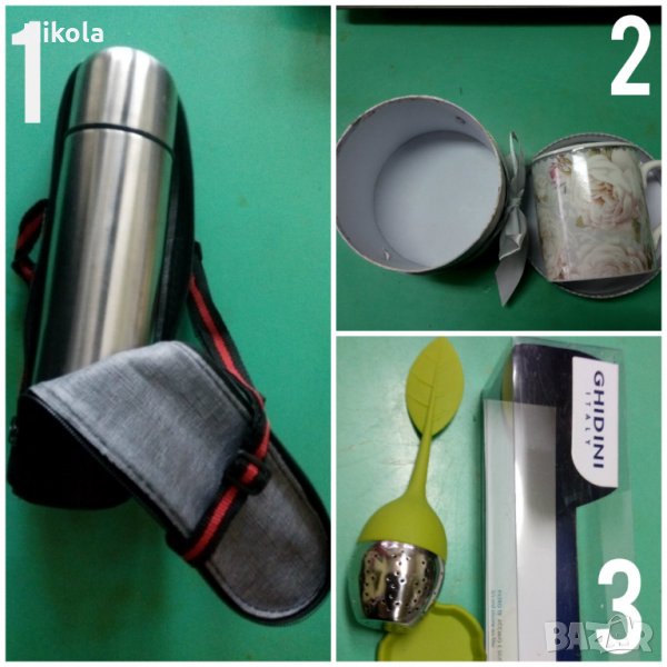 Термос чаша и филтър - Комплект за Чай, снимка 1