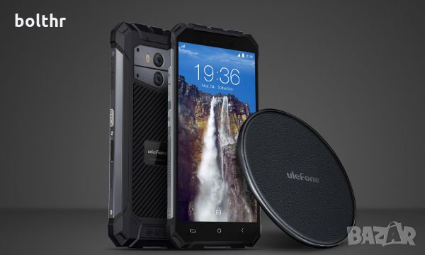 ОРИГИНАЛНО БЕЗЖИЧНО ЗАРЯДНО UF002 ЗА ULEFONE POWER 5/ ARMOR 5, снимка 1