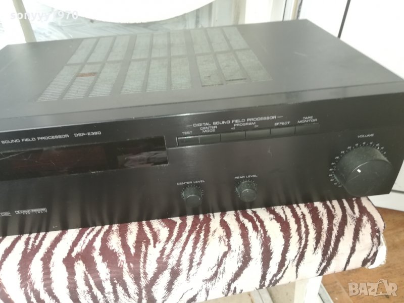 yamaha dsp-e390 sound processor-внос швеицария, снимка 1