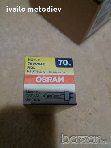 Метал халогенна лампа OSRAM HCI-T 70W/ 942/NDL, снимка 1 - Осветление - 20353331