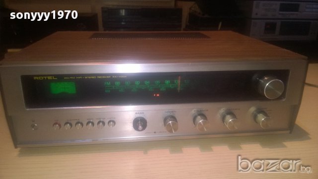 rotel rx-400a-stereo receiver-внос швеицария, снимка 7 - Аудиосистеми - 9859145