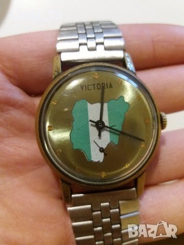 Мъж.часовник-"VICTORIA"-Победа/механичен/. Произведен в СССР.