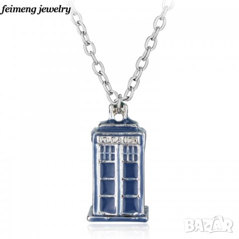 💊 ❓Doctor Who TARDIS космически кораб колие - полицейска кабина точно копие 1:1 🚨 , снимка 3 - Колиета, медальони, синджири - 21664970