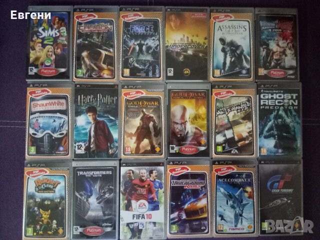 Игри за конзола PSP , ПСП над 70 заглавия, снимка 1 - PlayStation конзоли - 22233461