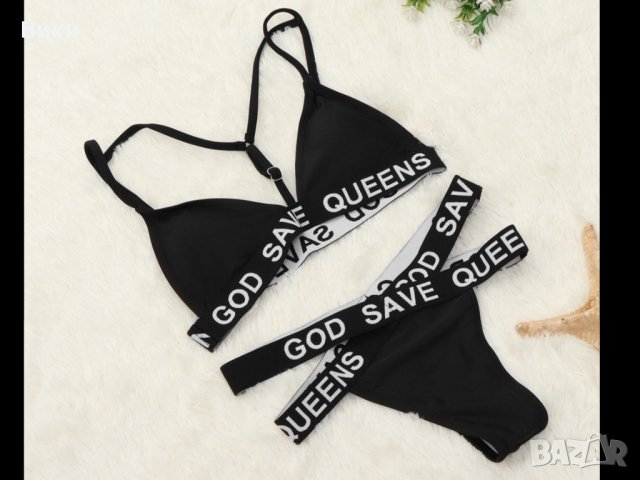 Страхотен черен бански