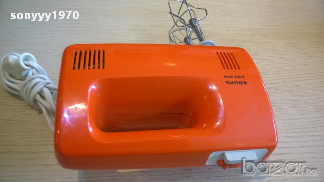 krups 3 mix 3000-немски миксер-внос швеицария, снимка 5 - Миксери - 10339689