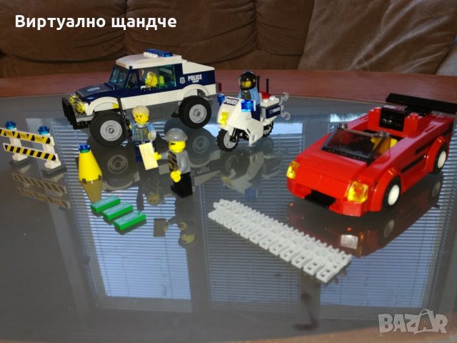 Лего - LEGO City 60007 - Високоскоростно преследване, снимка 1 - Конструктори - 23828588