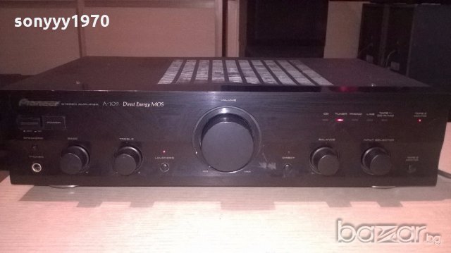 pioneer a-109 stereo ampli-транзисторен усилвател-внос франция, снимка 14 - Ресийвъри, усилватели, смесителни пултове - 19850691