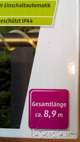 Соларен маркуч със 70 LED лампички, 7м - нови!, снимка 5 - Лед осветление - 20207810