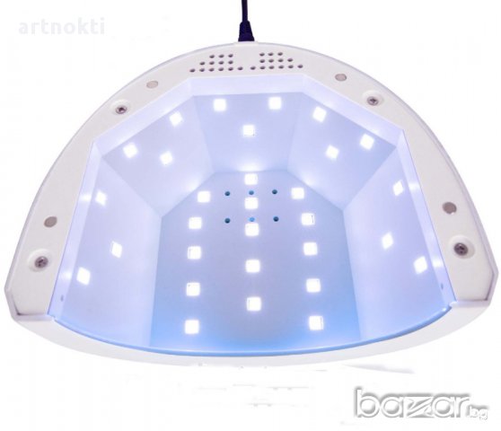 48W ув ЛЕД лампа за гел, снимка 2 - Маникюр и педикюр - 12398153