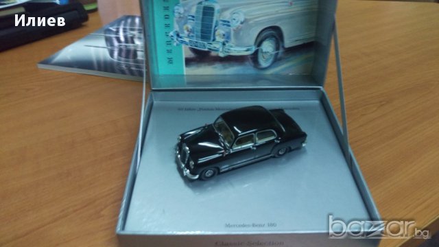 умален модел die-cast Mercedes-Benz Ponton 180,W120,1:43,B66041025, снимка 4 - Други ценни предмети - 12297170