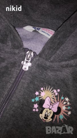 Мини Маус детско яке суичър оригинал ХМ HM H&M, снимка 3 - Детски якета и елеци - 23198704