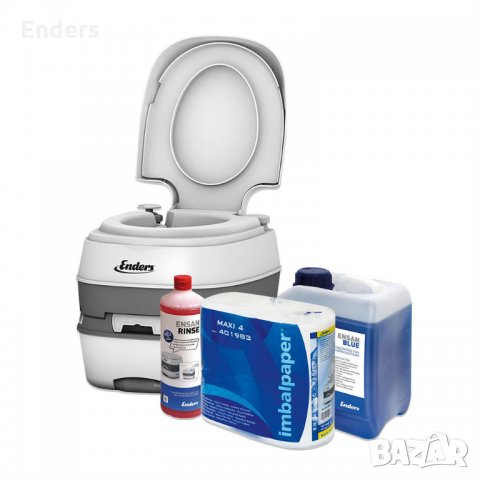 Къмпинг WC пакет Enders BLUE DELUXE, снимка 1 - Химически тоалетни - 25348023