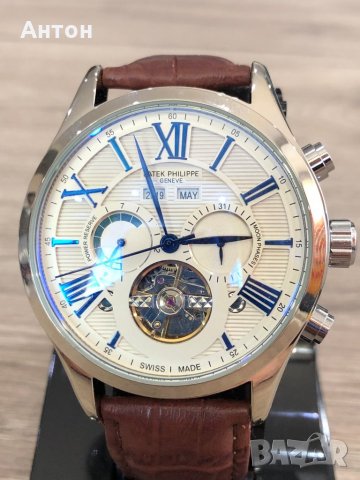  Продавам Patek Philippe модел Tourbillon Geneva GOLD мъжки стилен часовник