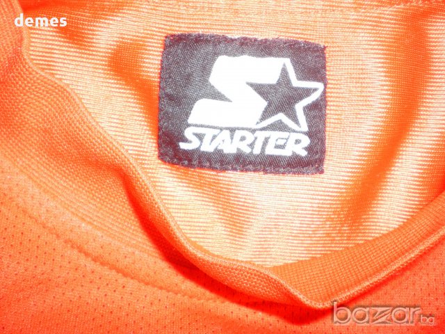 Оригинален червен мъжки потник STARTER, нов, размер М/12, снимка 7 - Тениски - 10767076