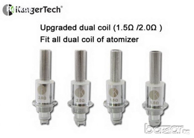 Резервни изпарителни глави Bdc за Kanger Atomizer 2,1 ома. , снимка 1 - Аксесоари за електронни цигари - 11774674