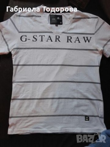 G-star оригинална тениска, снимка 2 - Тениски - 24930574