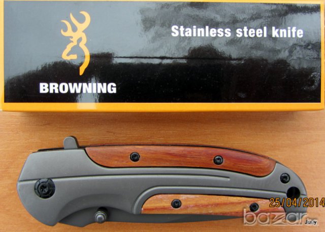 сгъваем нож Browning / DA43/, снимка 5 - Ножове - 7284830