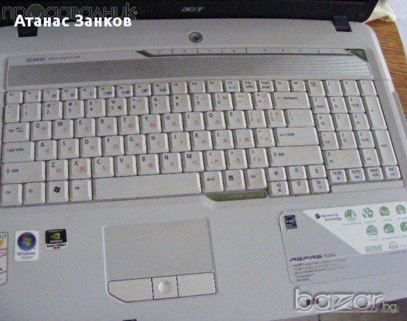 Лаптоп за части ACER Aspire 7520G, снимка 1 - Части за лаптопи - 11043674