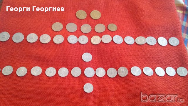 Унгарски монети, 40 броя, емисии от 1949г. до 1989г., много запазени, снимка 10 - Нумизматика и бонистика - 17125803