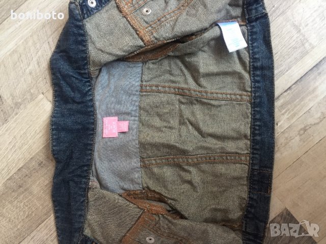 Страхотно бебешко дънково якенце, снимка 2 - Панталони и долнища за бебе - 22148770
