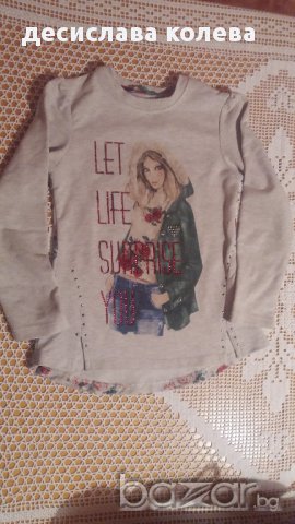 блузка с момиче