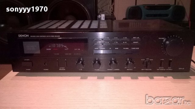 Denon dra-25 receiver-made in japan-внос швеицария, снимка 4 - Ресийвъри, усилватели, смесителни пултове - 14240634