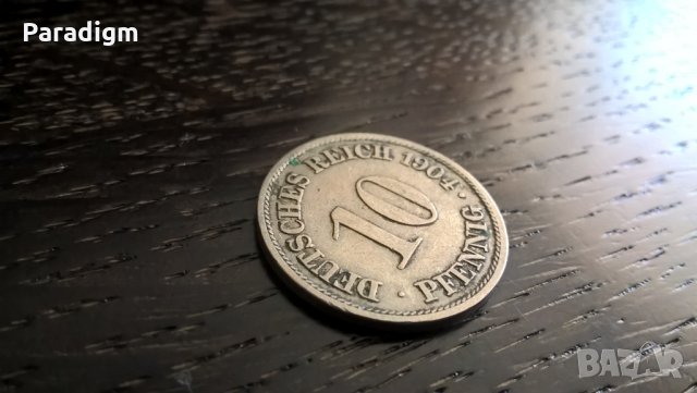 Райх монета - Германия - 10 пфенига | 1904г.; серия A