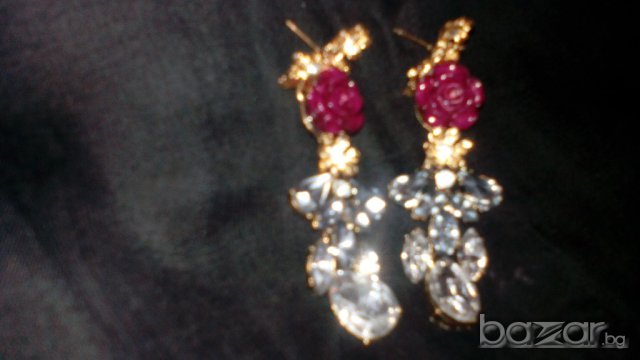 КРАСИВИ ДАМСКИ ОБЕЦИ, снимка 4 - Обеци - 9642390